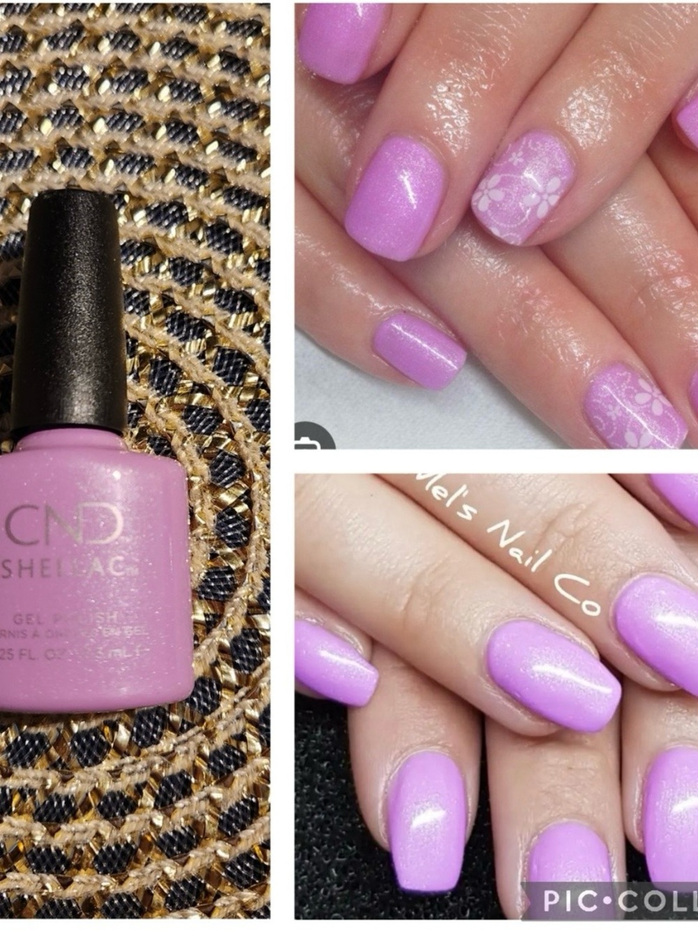 CND Shellac Gel Polish BECKONING BEGONIA #189 0.25 oz UV LED BNIB ~ DISCONTINUED